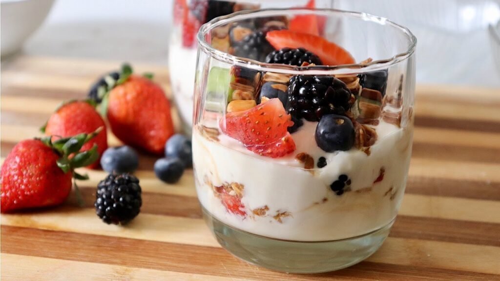 Berries with Greek Yogurt