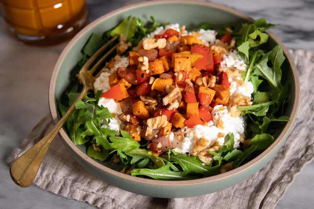 Cottage Cheese with Veggies