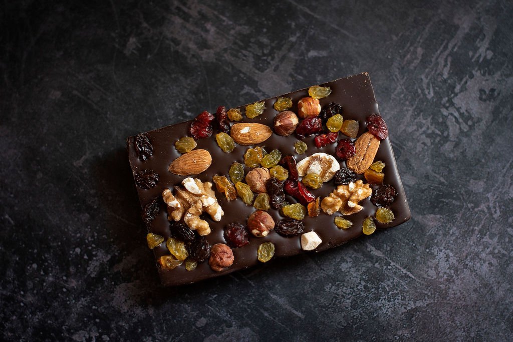 Dark Chocolate with Nuts